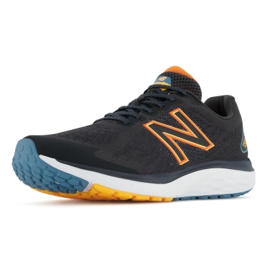 New Balance Running Shoes Fresh Foam 680v7 (Cushioning) black/orange Men